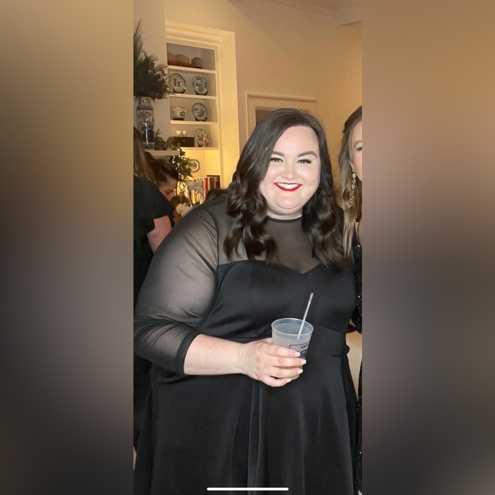 Black party dress